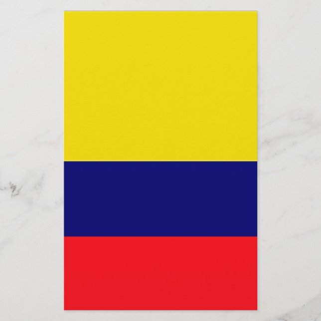 bandeira da Colômbia (Frente)