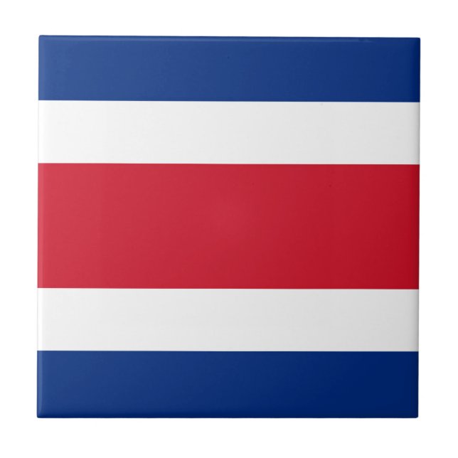 bandeira da Costa Rica (Frente)