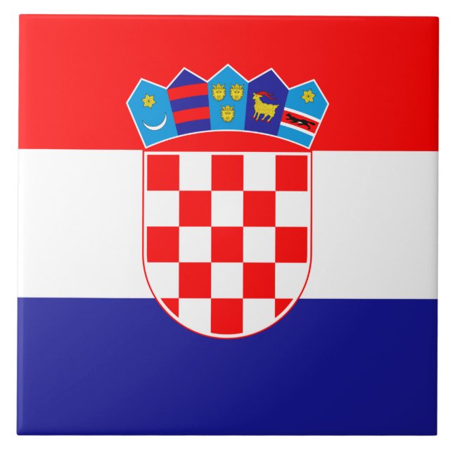 Bandeira da Croácia (Frente)