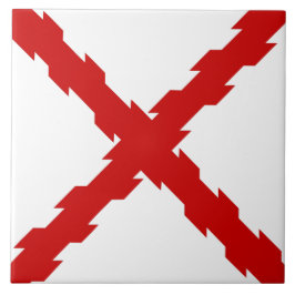 Bandeira da Cruz de Borgonha
