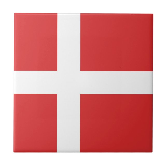 Bandeira da Dinamarca (Frente)