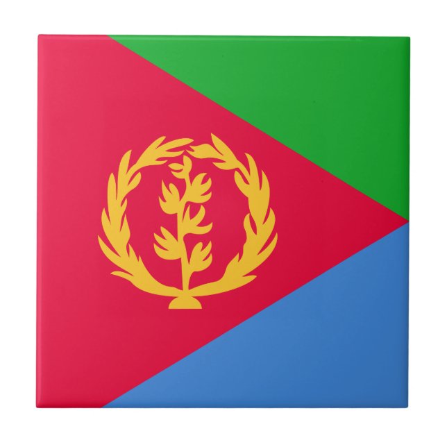 Bandeira da Eritreia (Frente)