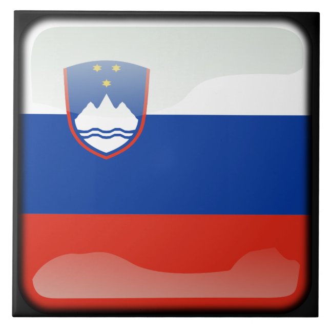 Bandeira da Eslovênia (Frente)