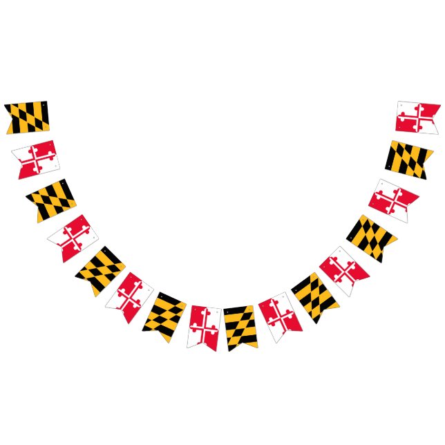 Bandeira da estamenha da bandeira de Maryland - (Todos)