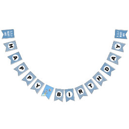 Bandeira da estamenha das cinzas azuis do navio de