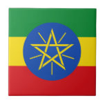 Bandeira da Etiópia<br><div class="desc">Bandeira Patriótica da Etiópia.</div>