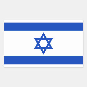Bandeira da etiqueta de Israel