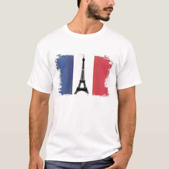 Bandeira da França Camiseta
