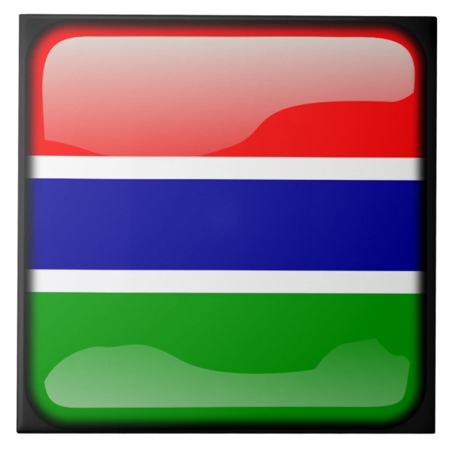 Bandeira da Gâmbia (Frente)