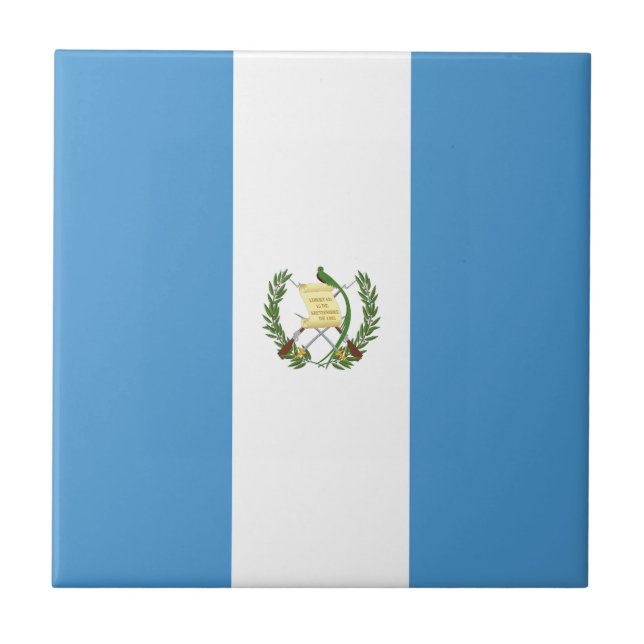 Bandeira da Guatemala (Frente)
