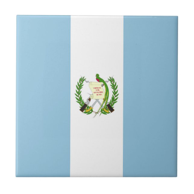 Bandeira da Guatemala (Frente)