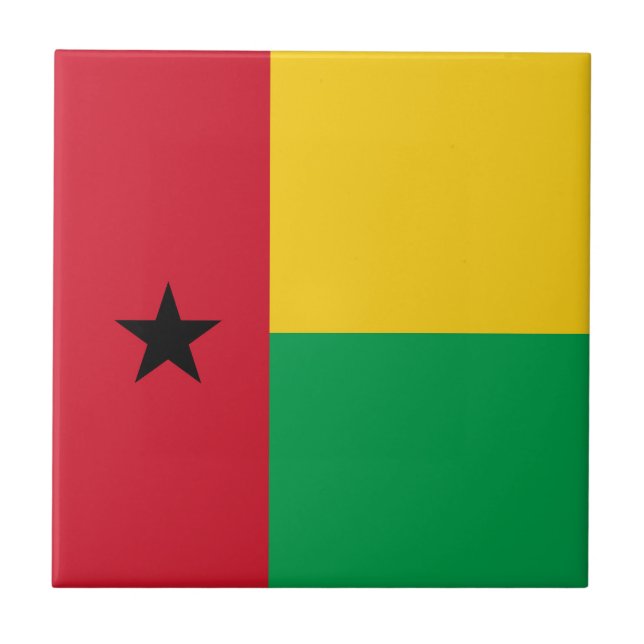 Bandeira da Guiné-Bissau (Frente)