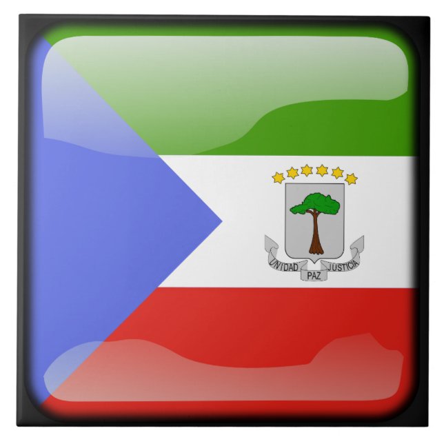 Bandeira da Guiné Equatorial (Frente)