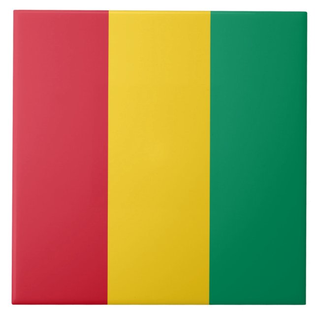 Bandeira da Guiné (país africano) (Frente)