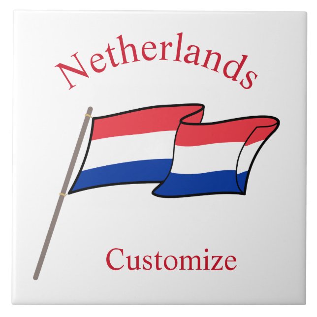 Bandeira da Holanda Thunder_Cove (Frente)