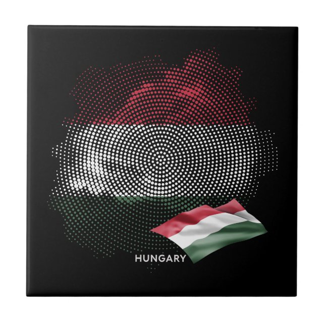 bandeira da Hungria (Frente)