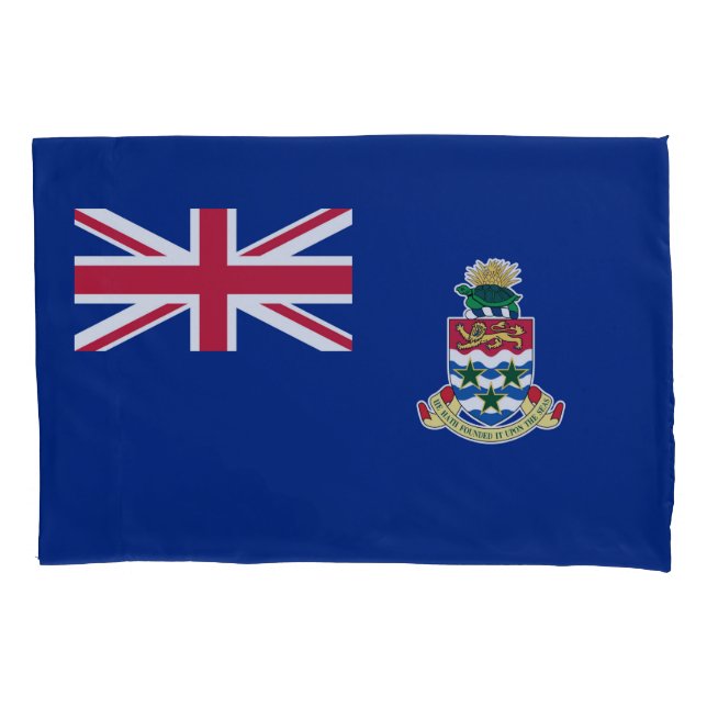 Bandeira da Ilha de Cayman, no Território Britânic (Frente)