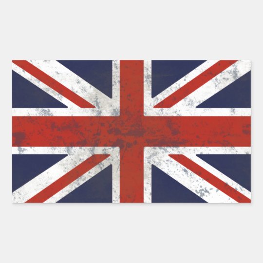 BANDEIRA DA INGLATERRA ADESIVO RETANGULAR