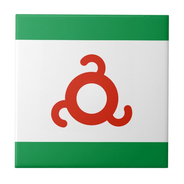 Bandeira da Ingushetia (Frente)