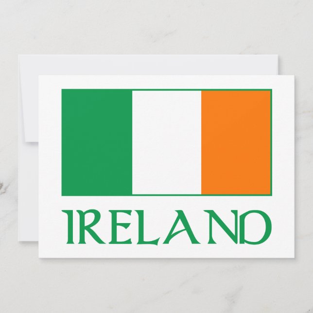 Bandeira da Irlanda (Frente)