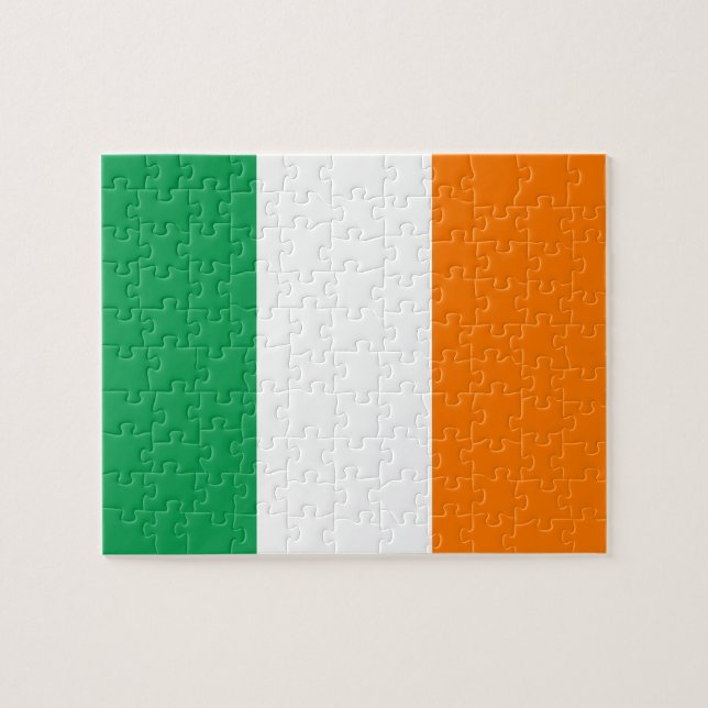 Bandeira da Irlanda Quebra-cabeça (Horizontal)