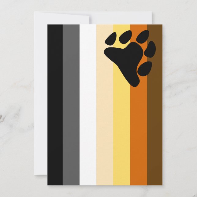 Bandeira da Irmandade do gay Bear (Frente)