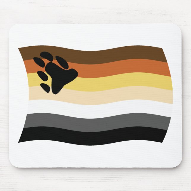 Bandeira da Irmandade do Urso Mousepad (Frente)