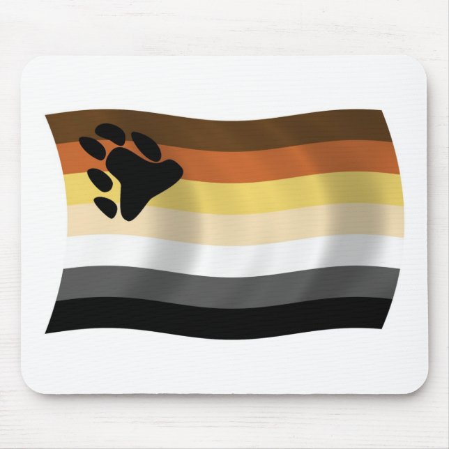 Bandeira da Irmandade do Urso Mousepad (Frente)