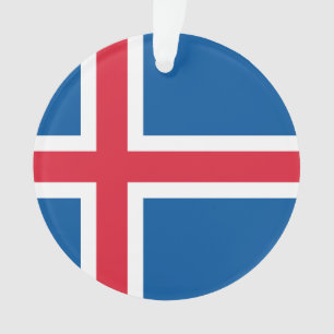 Bandeira da Islândia - ornamento