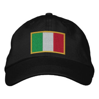 Bandeira da Itália bordada no Boné