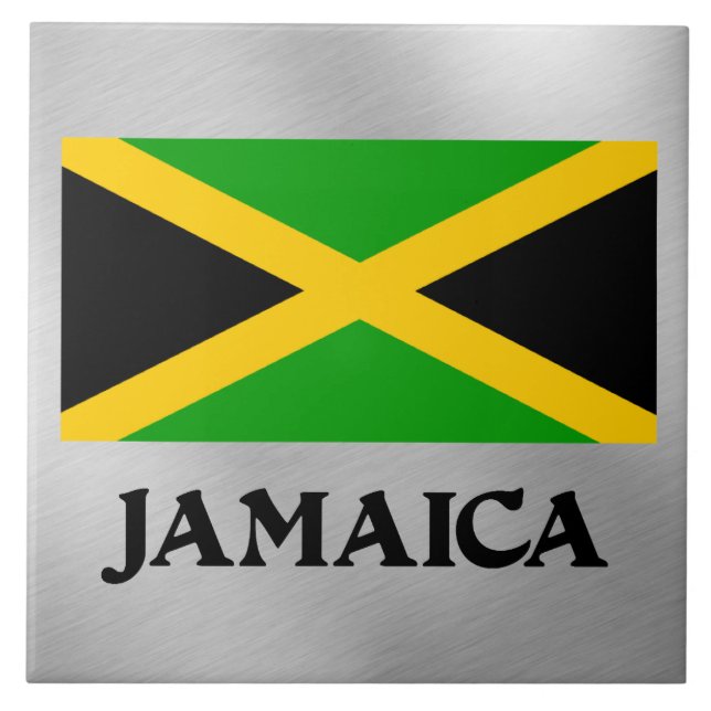 Bandeira da Jamaica (Frente)