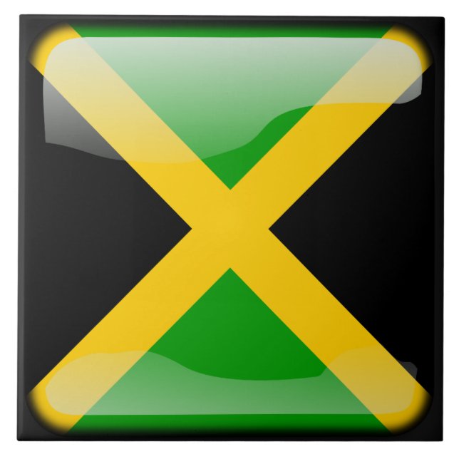 Bandeira da Jamaica (Frente)