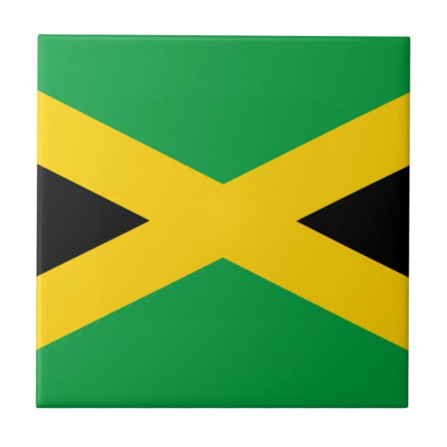 Bandeira da Jamaica (Frente)