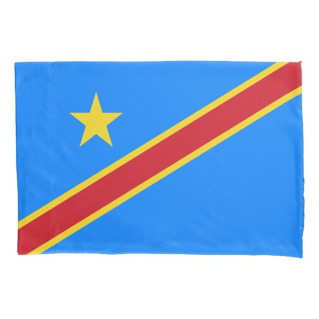 Bandeira da Kinshasa do Congo (Frente)