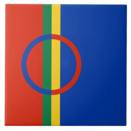 Bandeira da Lapónia (Natal) (Sami) (Laplander)