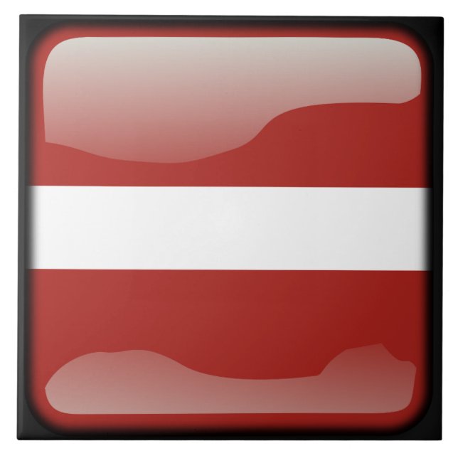 Bandeira da Letónia (Frente)