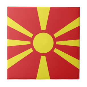 Bandeira da Macedônia do Norte