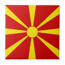 Bandeira da Macedônia do Norte