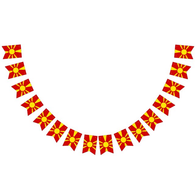 Bandeira da Macedônia do Norte (Todos)