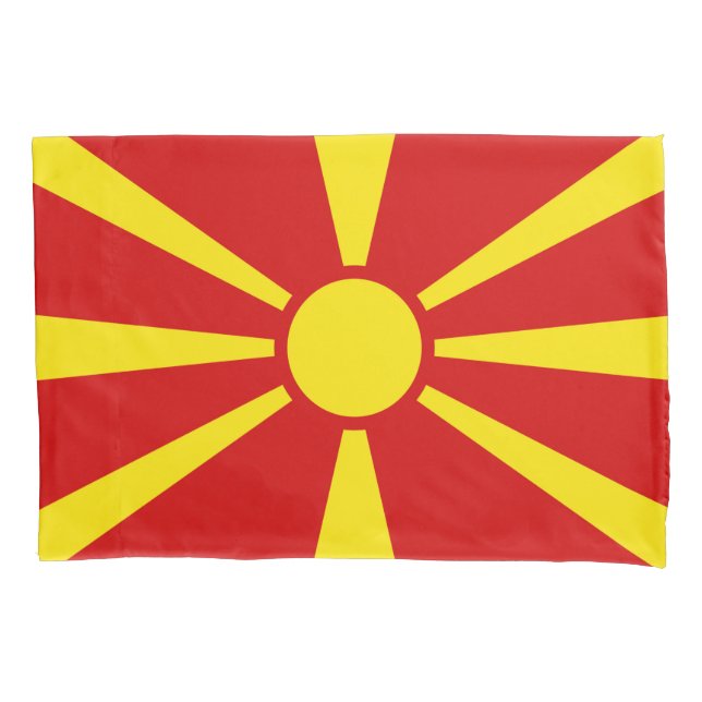 Bandeira da Macedônia do Norte (Frente)