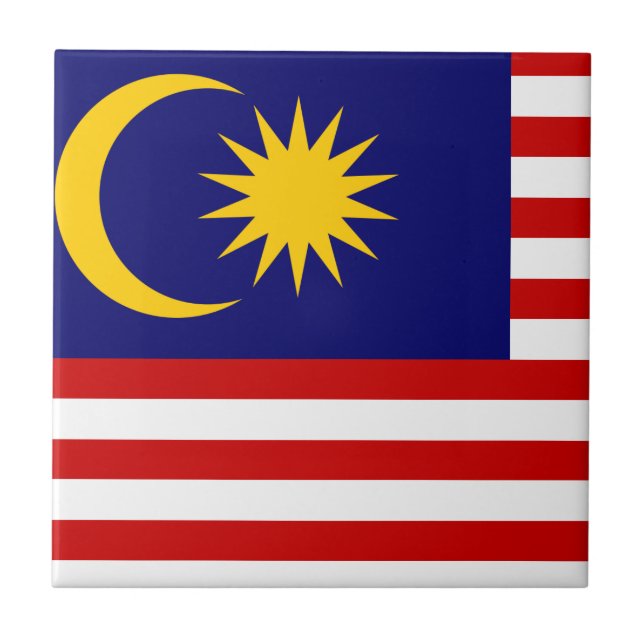 Bandeira da Malásia (Frente)