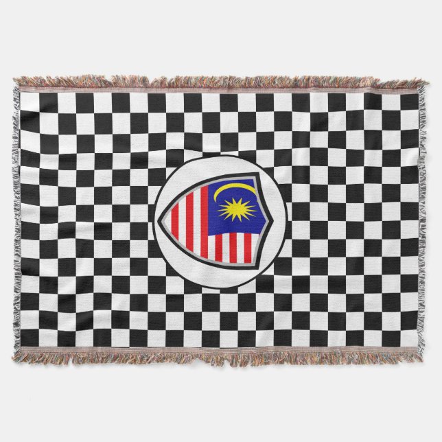 Bandeira da Malásia lança cobertor (Frente)