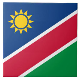 Bandeira da Namíbia (África Austral)