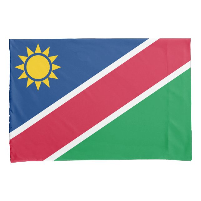 Bandeira da Namíbia (África Austral) (Frente-Direita)
