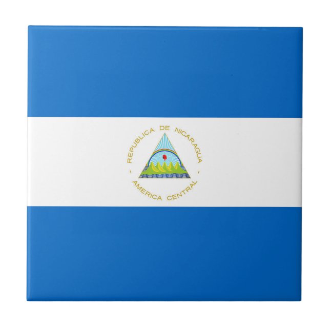 Bandeira da Nicarágua (Frente)