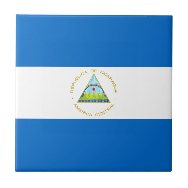 Bandeira da Nicarágua (Frente)