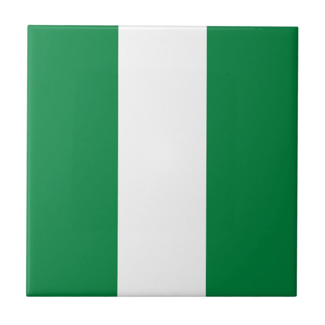 Bandeira da Nigéria (Frente)