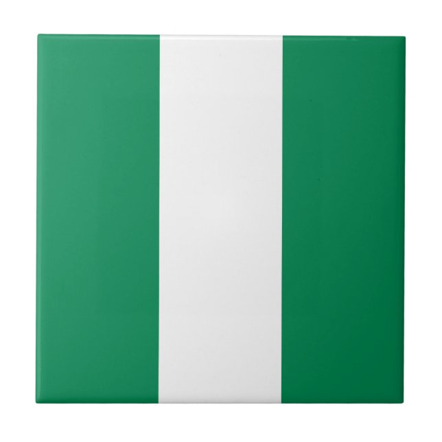 Bandeira da Nigéria (Frente)
