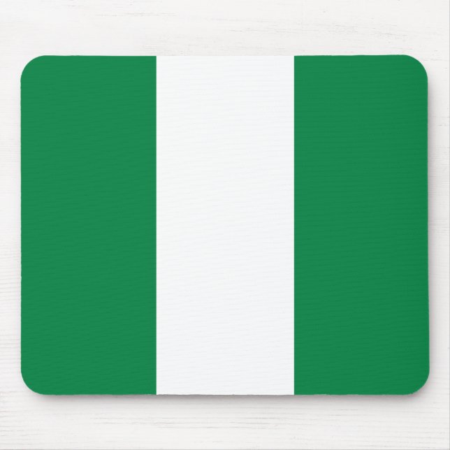 Bandeira da Nigéria Mousepad (Frente)