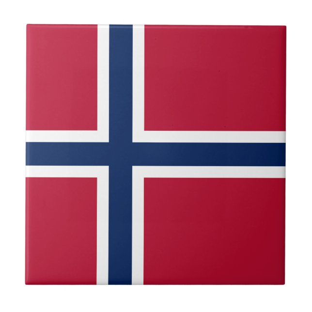 Bandeira da Noruega (Frente)